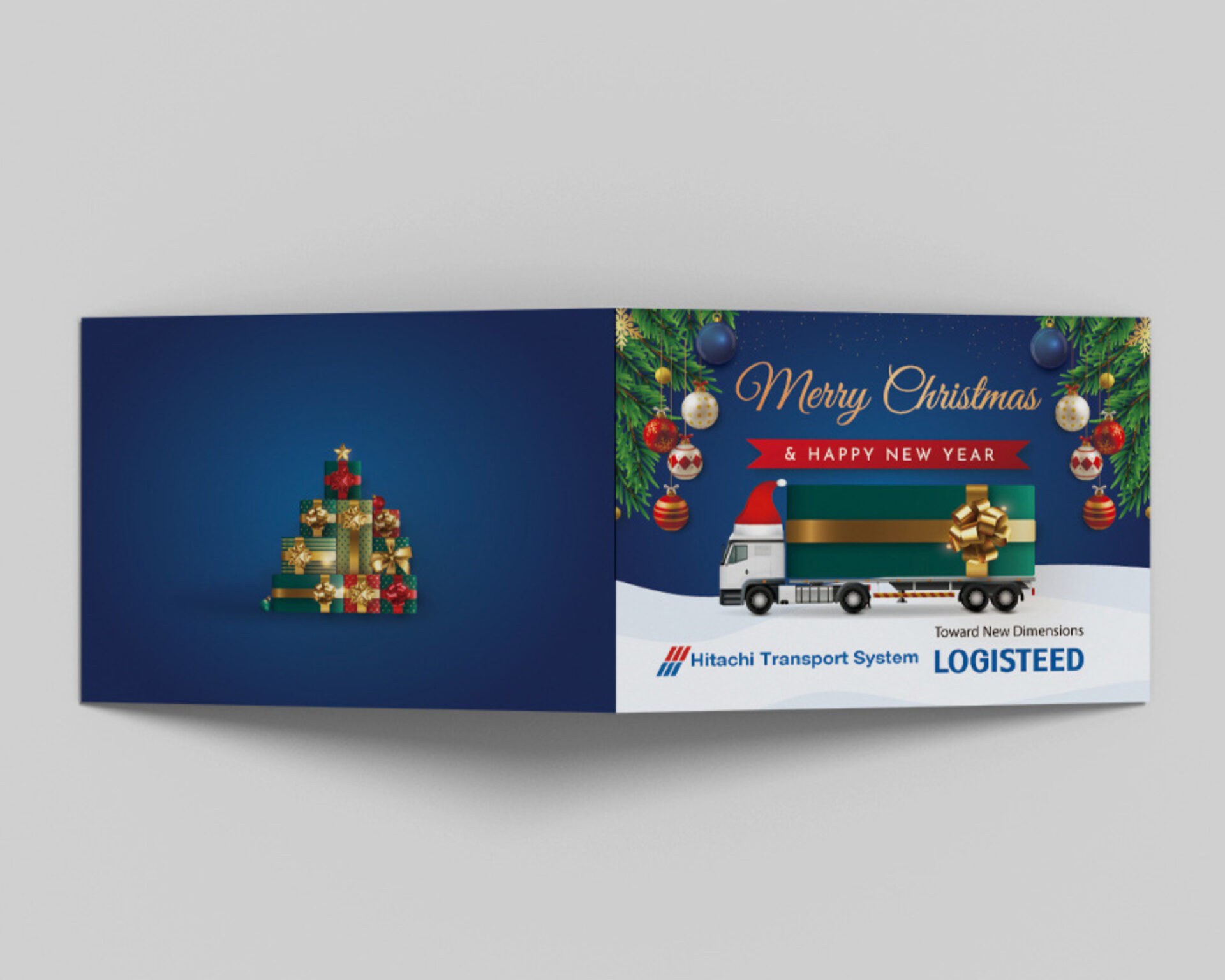 オランダ企業　クリスマスカード